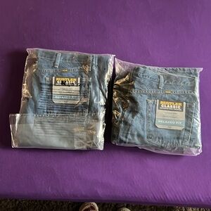 New with Tags 2 Pair Men’s Jeans, Heavyweight Denim 38x30